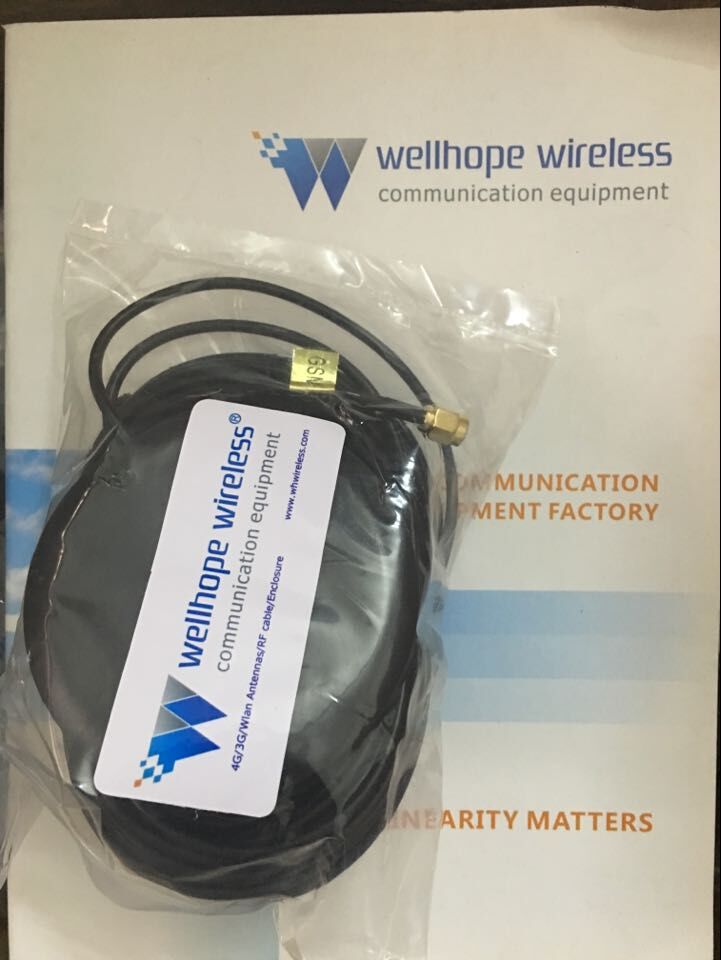 2017/6/20 wellhope sem fio de 500 gps antena WH-GPS-D pronto para enviar
